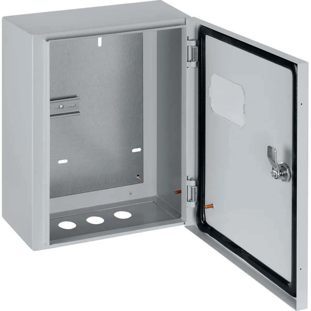 Корпус металлический ЩУ-3ф/1-0 (1 дверь) (395х310х150) IP54 Народный эконом TDM 