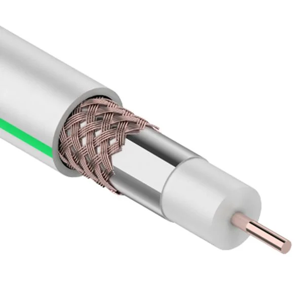 Кабель коаксиальный SAT 703 B.Cu/оплетка Cu 75проц. PVC 75Ом бел. Эра Б0044612