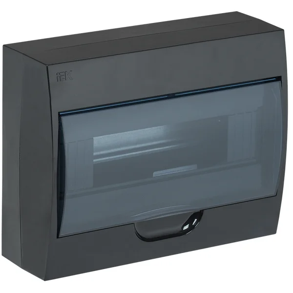 Корпус навесной ЩРН-П-12 Krepta 3 IP41 пластик. черн. IEK MKP12-N-12-41-K02