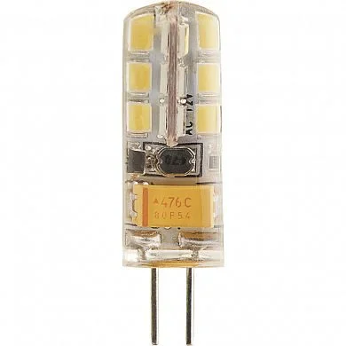 Лампа светодиодная LED 3вт 12в G4 дневной капсульная FERON LB-422 25533