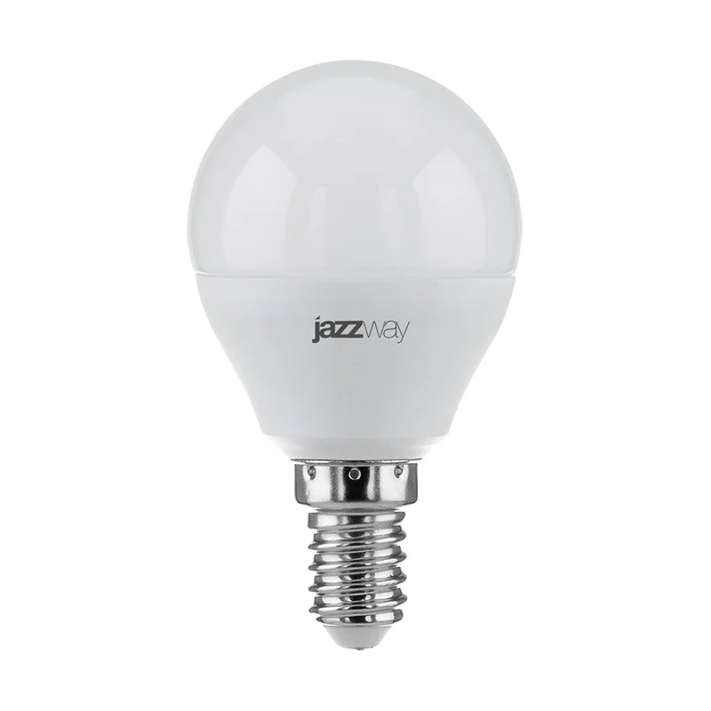 Лампа светодиодная PLED-SP 7Вт G45 шар 3000К тепл. бел. E14 540лм 230В JazzWay 1027856-2