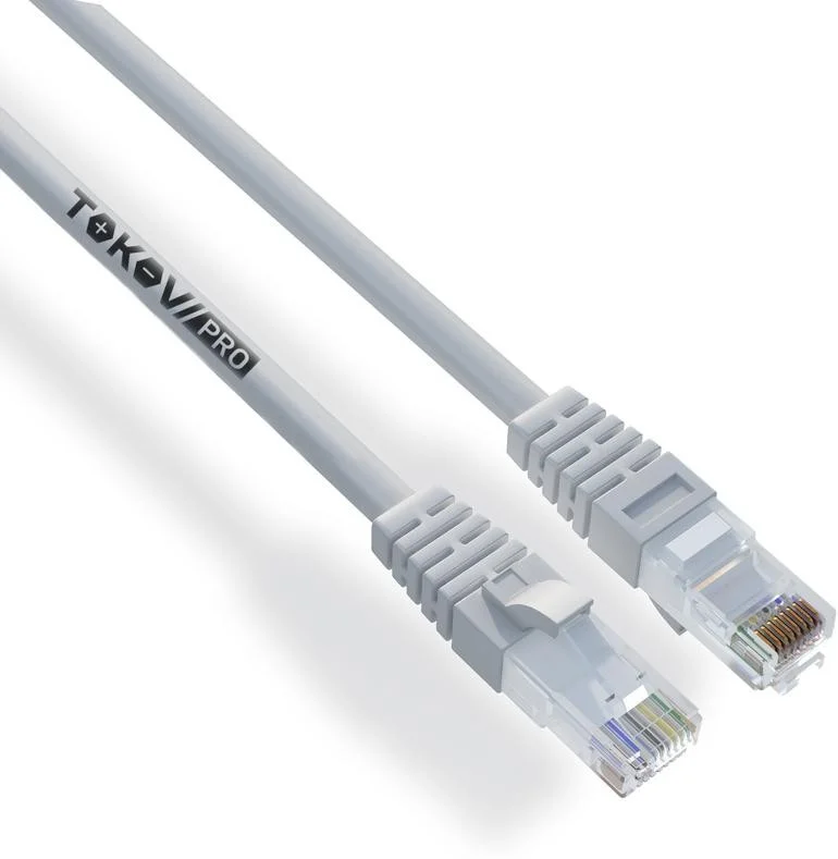 Патч-корд кат.5E U/UTP 24 AWG PVC 3м PRO TOKOV ELECTRIC TKP-PC06-5EU-CUPVC-3M