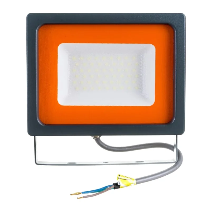 Прожектор светодиодный PFL-SC 50Вт 6500К IP65 190-260В закален. матов. стекло JazzWay 5001435