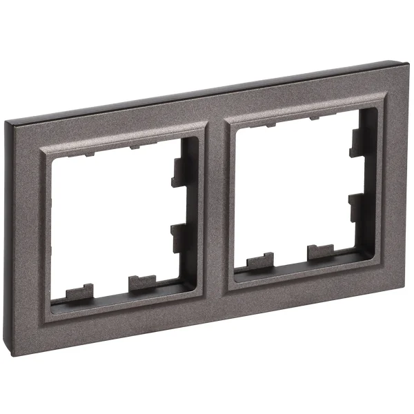 Рамка 2-м BRITE РУ-2-БрТБ бронза IEK BR-M22-K45
